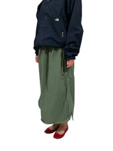 画像をギャラリービューアに読み込む, [2224] US Army Laundry Bag Skirt (Long Zip)
