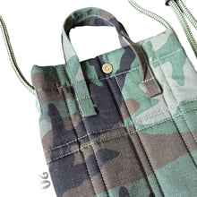 画像をギャラリービューアに読み込む, [2235] US Army Camo Quilting Mini Tote Bag
