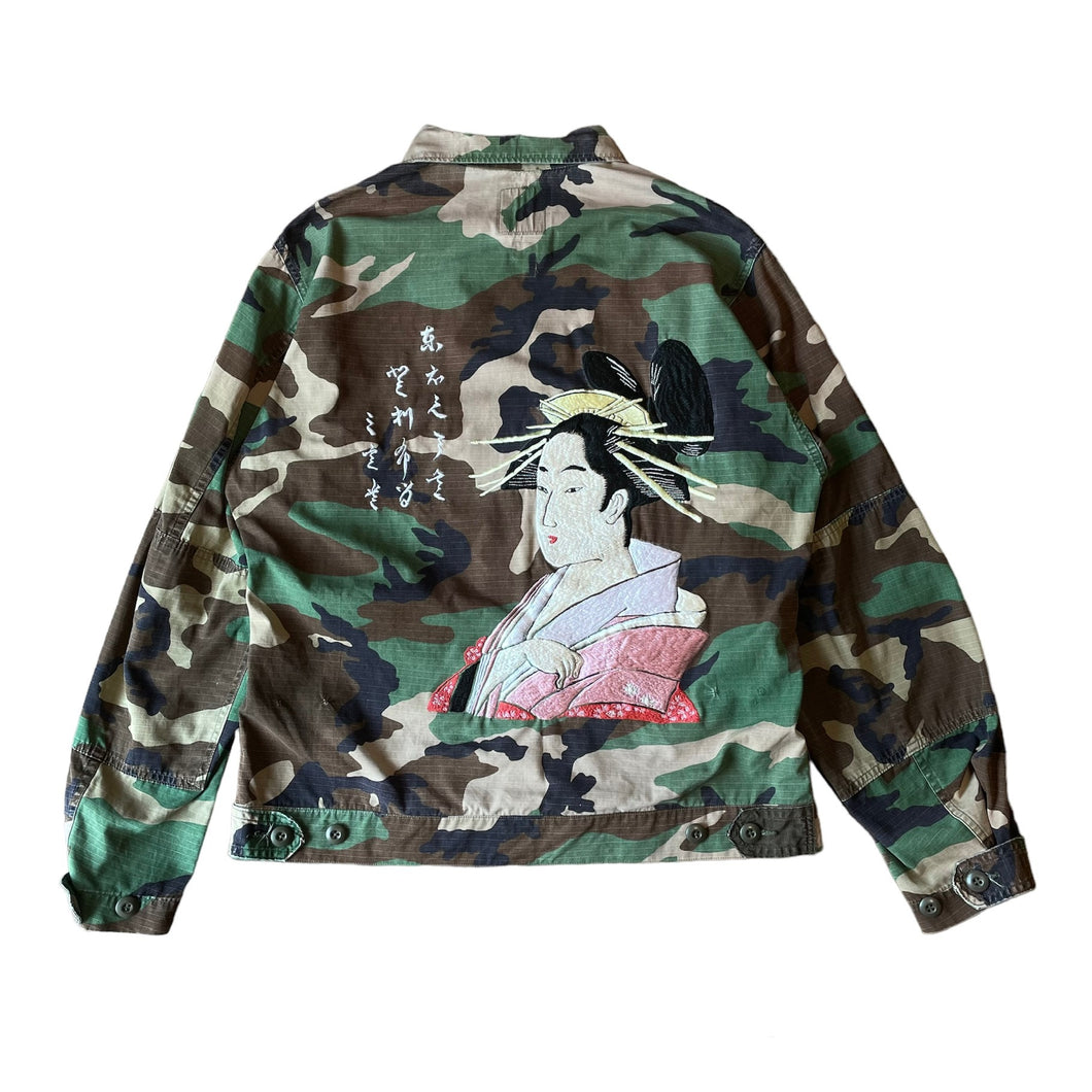 [2258] US Army Camo G-Jacket GEIKO