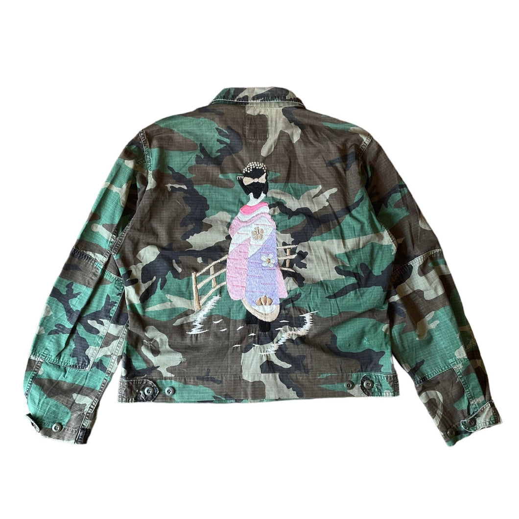 [2246] US Army Camo G-Jacket MAIKO